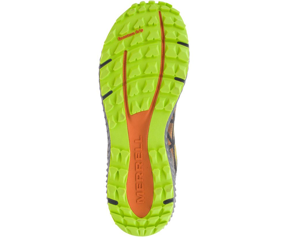 Buty Sportowe Merrell Męskie Czarne/Zielone - Agility Synthesis 2 - 643258-UCI